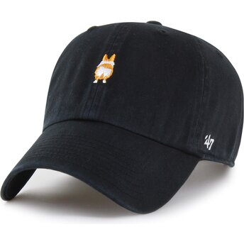 Kapa zaobljena crna podesiv Clean Up Base Runner Icon Dog 47 Brand