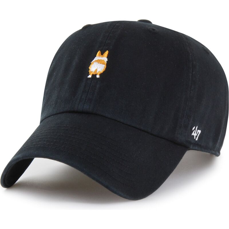 kapa-zaobljena-crna-podesiv-clean-up-base-runner-icon-dog-47-brand