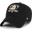 kapa-zaobljena-crna-podesiv-clean-up-anaheim-ducks-nhl-47-brand
