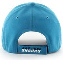 kapa-zaobljena-plava-podesiv-mvp-dark-teal-san-jose-sharks-nhl-47-brand