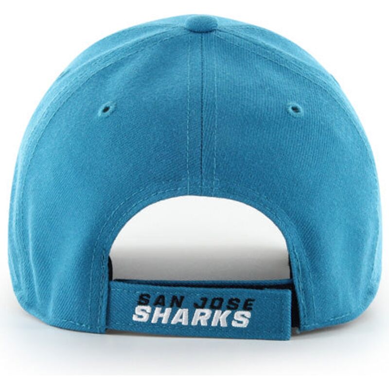 kapa-zaobljena-plava-podesiv-mvp-dark-teal-san-jose-sharks-nhl-47-brand