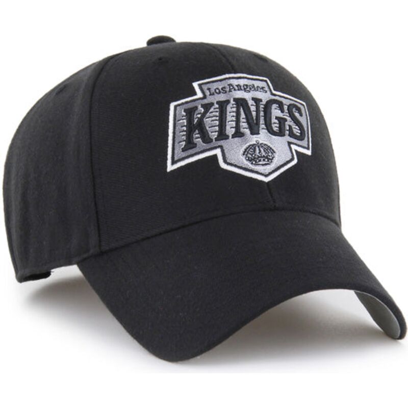 kapa-zaobljena-crna-podesiv-mvp-essential-los-angeles-kings-nhl-47-brand