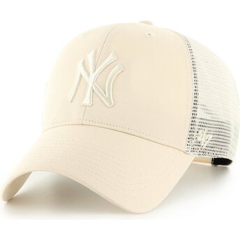 Kapa zaobljena bež snapback MVP Branson New York Yankees MLB 47 Brand