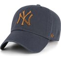 kapa-zaobljena-siva-podesiv-clean-up-contrast-vintage-navy-new-york-yankees-mlb-47-brand