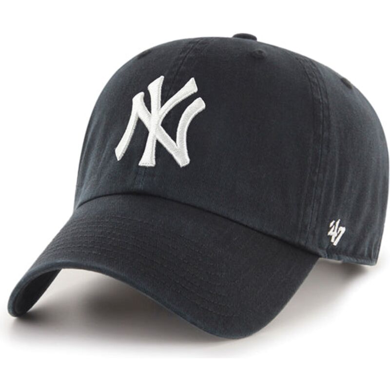 kapa-zaobljena-crna-podesiv-new-york-yankees-mlb-47-brand