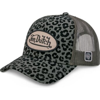 Kapa zaobljena leopard snapback VEKLE Von Dutch