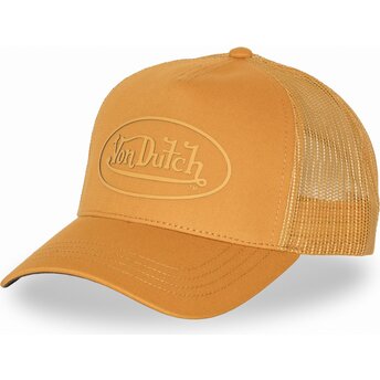 Kapa zaobljena narančasta snapback LOG25 Von Dutch