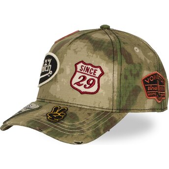 Kapa zaobljena maskirni snapback KAMO04 Von Dutch