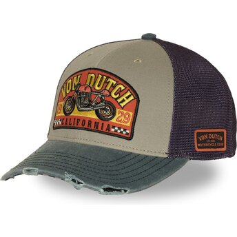 Kapa zaobljena višebojno snapback SEM18 Von Dutch
