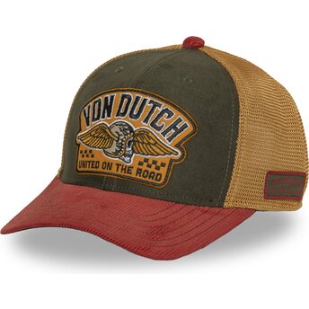 Kapa zaobljena višebojno snapback SEM19 Von Dutch