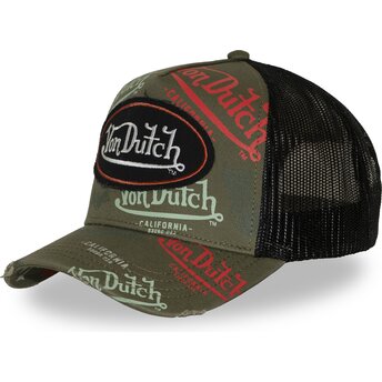 Kapa zaobljena zelena snapback CAFE12 Von Dutch