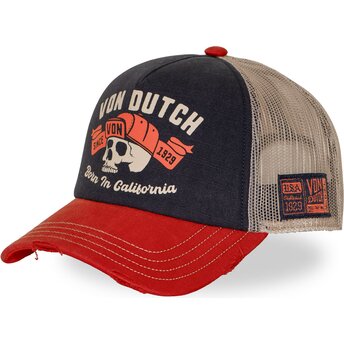Kapa zaobljena višebojno snapback CREW39 Von Dutch