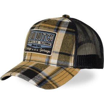 Kapa zaobljena žuta snapback CAR11 Von Dutch