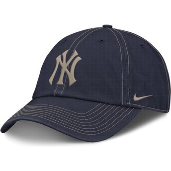 Kapa zaobljena mornarsko plava podesiv Fathers Day Club Unstructured Organic Cotton New York Yankees MLB Nike