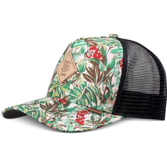 Kapa zaobljena zelena snapback HFT Woven Jungle Djinns