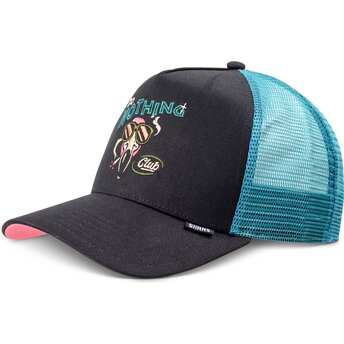 Kapa zaobljena crna snapback HFT DNC Flamingo Djinns