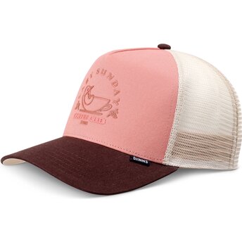 Kapa zaobljena ružičasta snapback HFT Lazy Bird Djinns