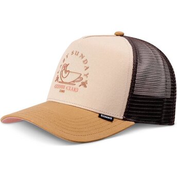 Kapa zaobljena bež snapback HFT Lazy Bird Djinns