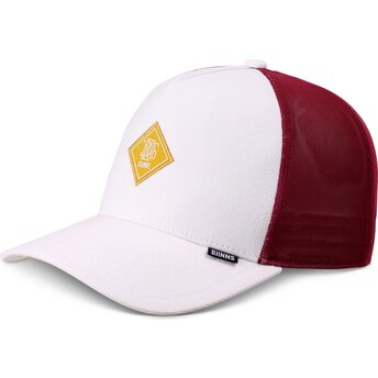 Kapa zaobljena bijela snapback HFT FineFine Mesh Djinns