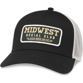 Kapa zaobljena crna snapback Valin Midwest Social Club American Needle