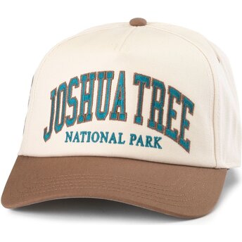 Kapa zaobljena smeđa snapback Roscoe Joshua Tree National Park American Needle