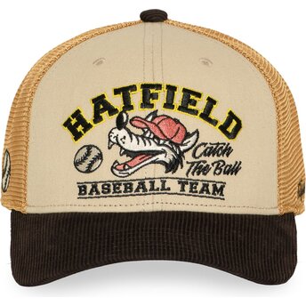 Kapa zaobljena smeđa snapback PCS BAS Hatfield