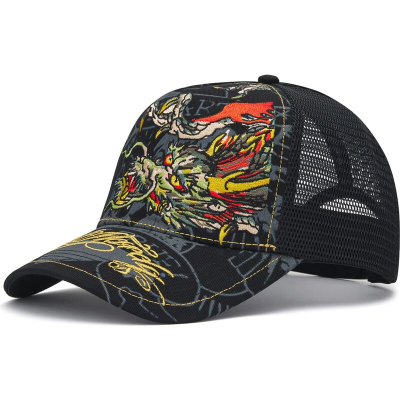 kapa-zaobljena-crna-snapback-crawling-ed-hardy
