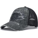 kapa-zaobljena-siva-snapback-flaming-gothic-skull-washed-ed-hardy