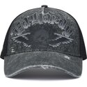 kapa-zaobljena-siva-snapback-flaming-gothic-skull-washed-ed-hardy