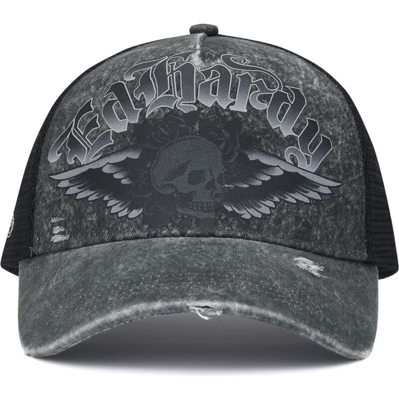 kapa-zaobljena-siva-snapback-flaming-gothic-skull-washed-ed-hardy kapa-zaobljena-siva-snapback-flaming-gothic-skull-washed-ed-hardy