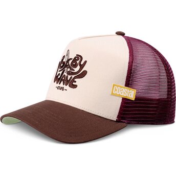 Kapa zaobljena smeđa snapback HFT Baby Wave Coastal