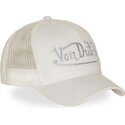 kapa-zaobljena-krem-snapback-rainbow-von-dutch