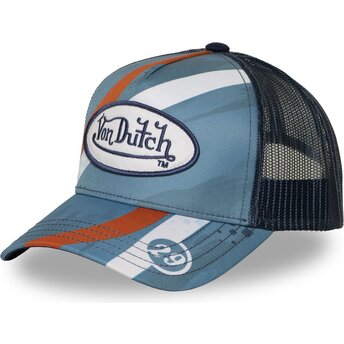 Kapa zaobljena plava snapback SUBL20 Von Dutch