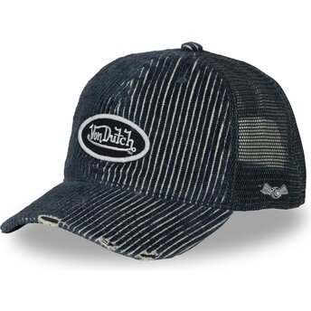 Kapa zaobljena mornarsko plava snapback MAC16 Von Dutch