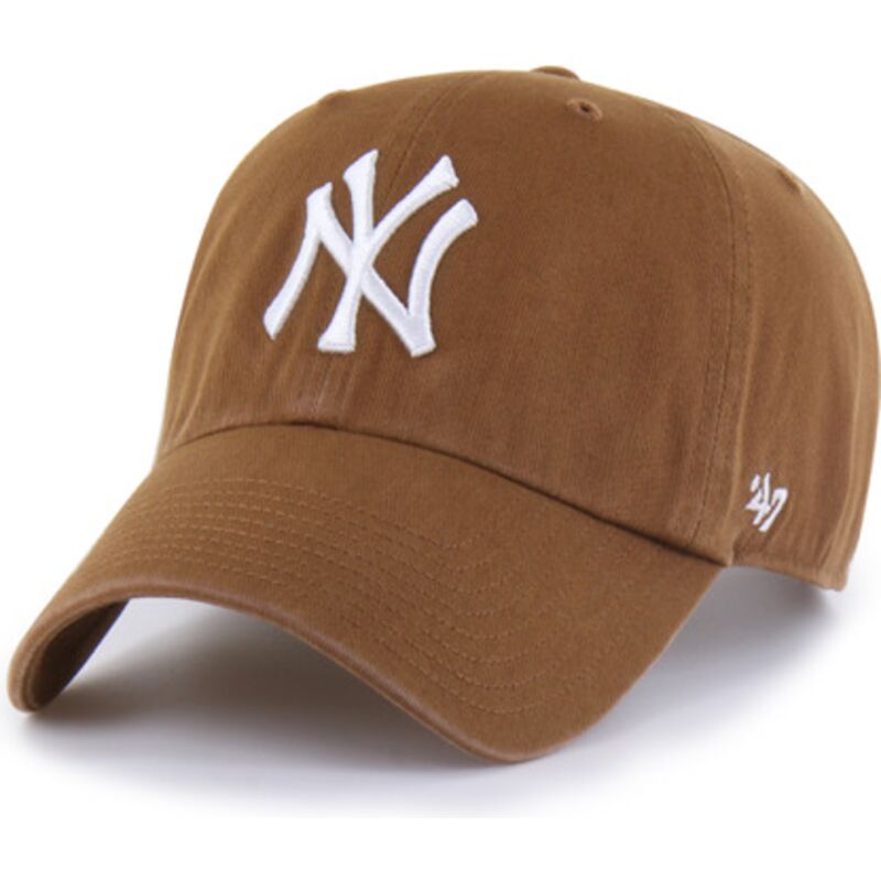 kapa-zaobljena-smeda-podesiv-clean-up-pinecone-new-york-yankees-mlb-47-brand kapa-zaobljena-smeda-podesiv-clean-up-pinecone-new-york-yankees-mlb-47-brand