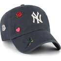 kapa-zaobljena-mornarsko-plava-podesiv-clean-up-multi-scatter-new-york-yankees-mlb-47-brand