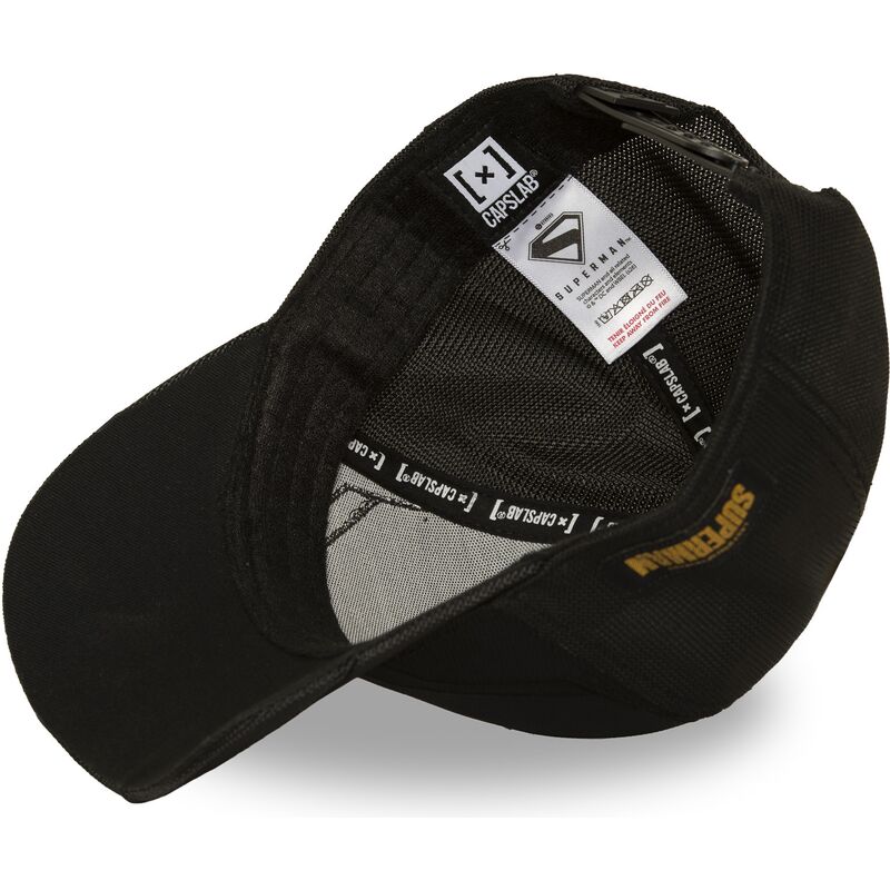 kapa-zaobljena-crna-snapback-dc13-tec-superman-dc-comics-capslab