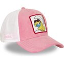 kapa-zaobljena-ruzicasta-snapback-smu3-sof-strumpfeta-strumfovi-capslab