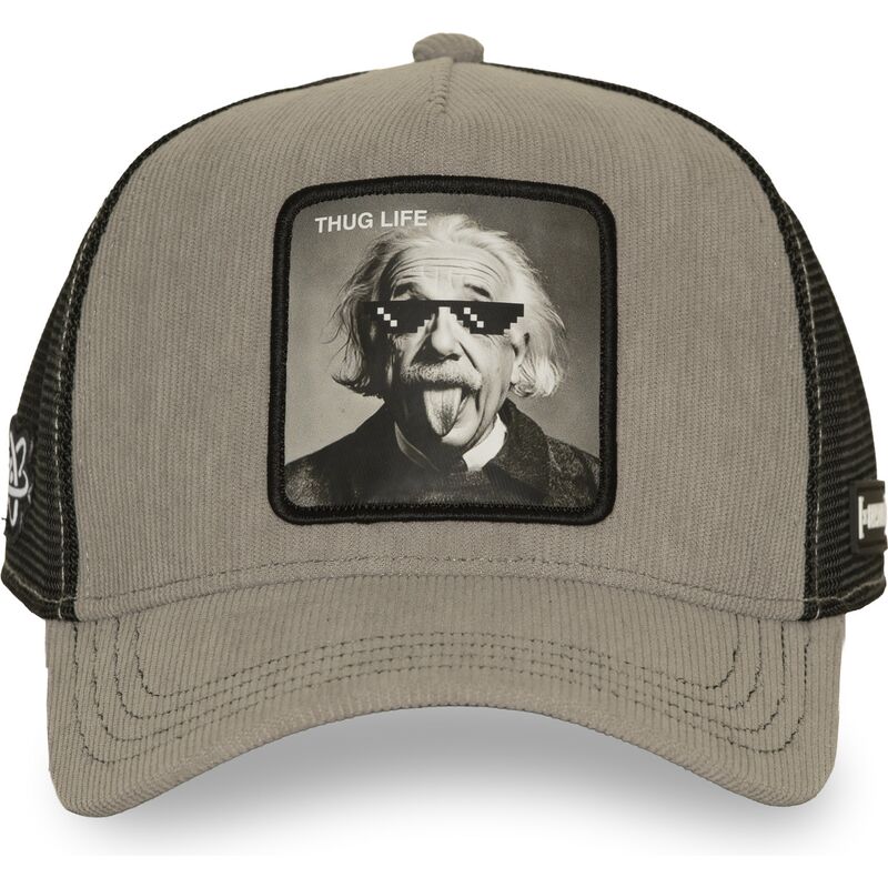 kapa-zaobljena-siva-snapback-thug-life-art1-thug-albert-einstein-slavne-osobe-capslab