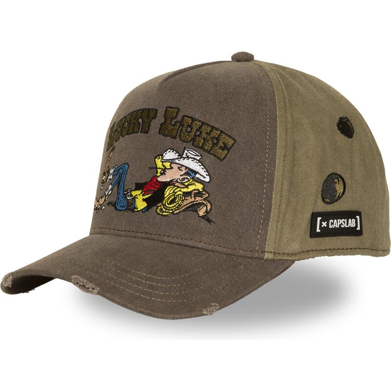 kapa-zaobljena-smeda-snapback-lck4-luc-lucky-luke-capslab