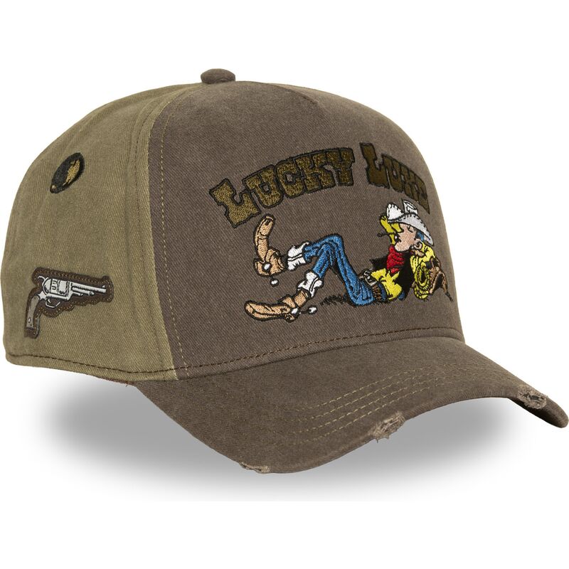 kapa-zaobljena-smeda-snapback-lck4-luc-lucky-luke-capslab