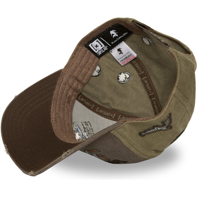 kapa-zaobljena-smeda-snapback-lck4-luc-lucky-luke-capslab