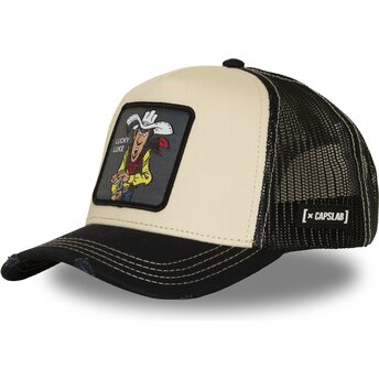 Kapa zaobljena bež snapback LCK4 COW Lucky Luke Capslab