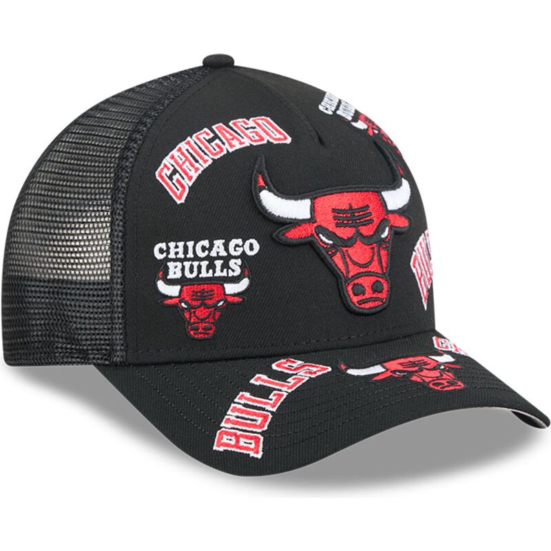 kapa-zaobljena-crna-snapback-9forty-m-crown-a-frame-all-over-chicago-bulls-nba-new-era