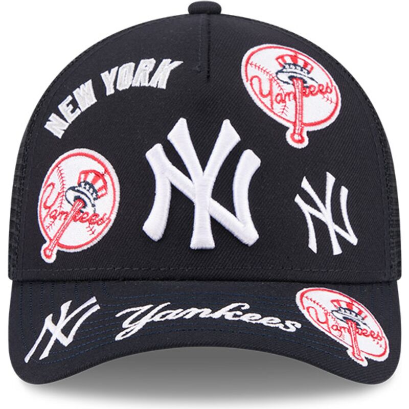 kapa-zaobljena-mornarsko-plava-snapback-9forty-m-crown-a-frame-all-over-new-york-yankees-mlb-new-era