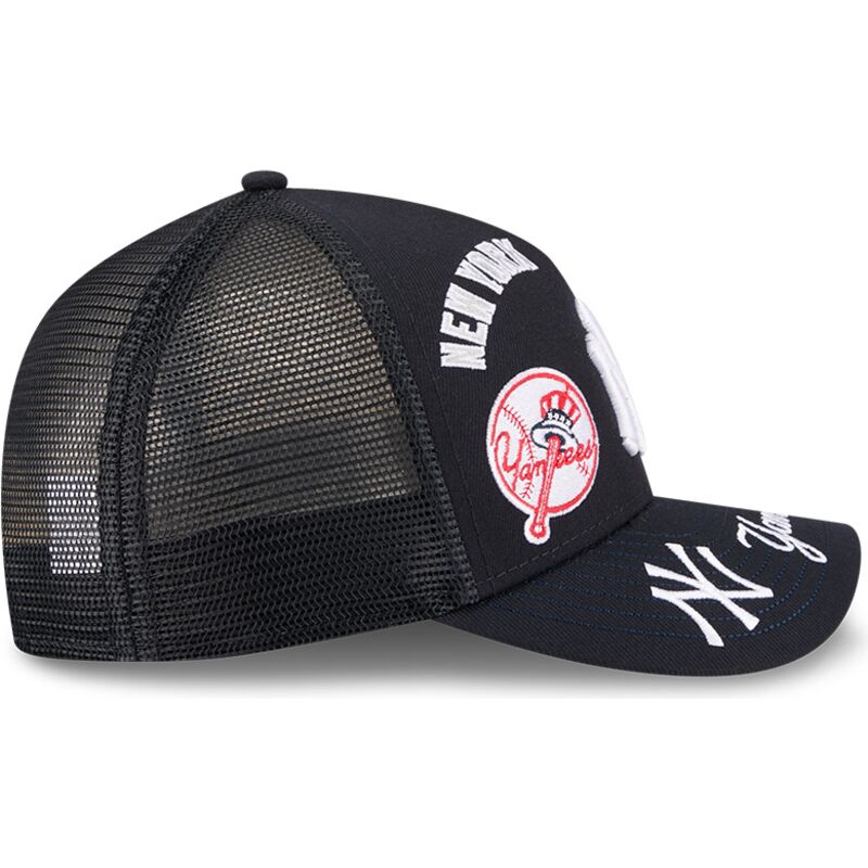 kapa-zaobljena-mornarsko-plava-snapback-9forty-m-crown-a-frame-all-over-new-york-yankees-mlb-new-era