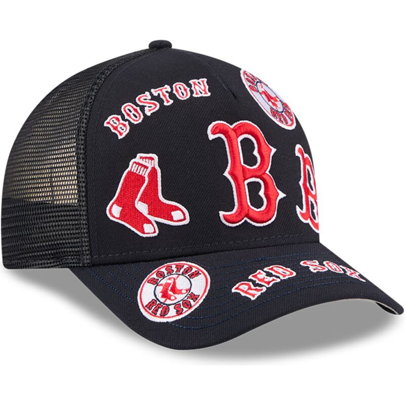 kapa-zaobljena-mornarsko-plava-snapback-9forty-m-crown-a-frame-all-over-boston-red-sox-mlb-new-era