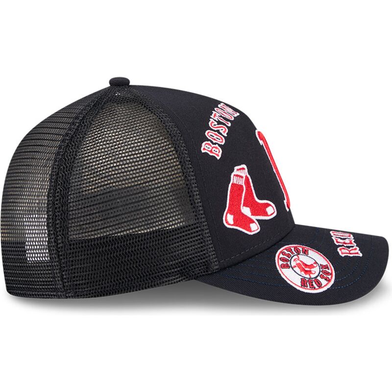 kapa-zaobljena-mornarsko-plava-snapback-9forty-m-crown-a-frame-all-over-boston-red-sox-mlb-new-era