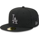 kapa-ravna-crna-prilagodena-59fifty-side-script-los-angeles-dodgers-mlb-new-era