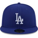 kapa-ravna-plava-prilagodena-59fifty-rhinstone-badge-los-angeles-dodgers-mlb-new-era